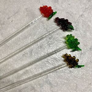 Murano Glass Twizzle Sticks
